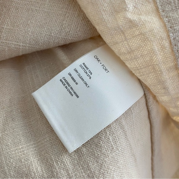 Oak + Fort Linen-like Sleeveless Mini Dress - Picture 4 of 6